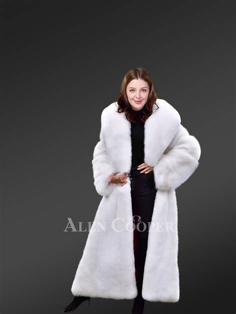 white mink coat for sale.